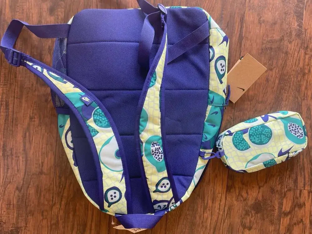 Nike Elemental Big Kids 20L Backpack with Pencil Case Fruit Print